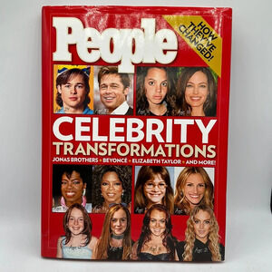 People Celebrity Transformations hardcover book